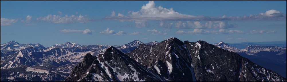 North Apostle and Ice Mountain Zoomed